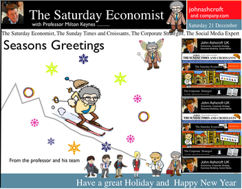 The Saturday Economist, Seasons Greetings 
