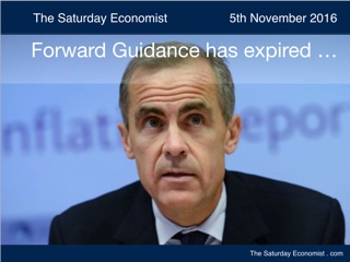 The Saturday Economist, Forward Guidance has expired ...