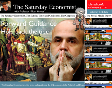 The Saturday Economist, Forward Guidance, Hold Back the Tide