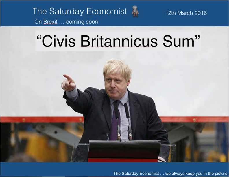 The Saturday Economist ... of Budgets, Boris and Brexit 
