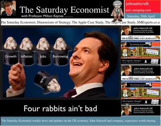 The Saturday Economist, 26th April, Four Rabbits ain't so bad