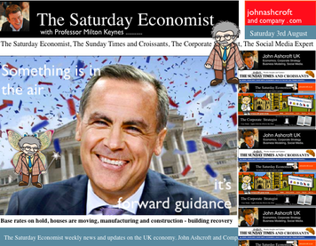 The Saturday Economist, Latest Blog Post, Rates on hold 