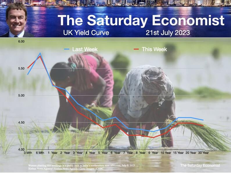 the Saturday Economist UK Yield Curve