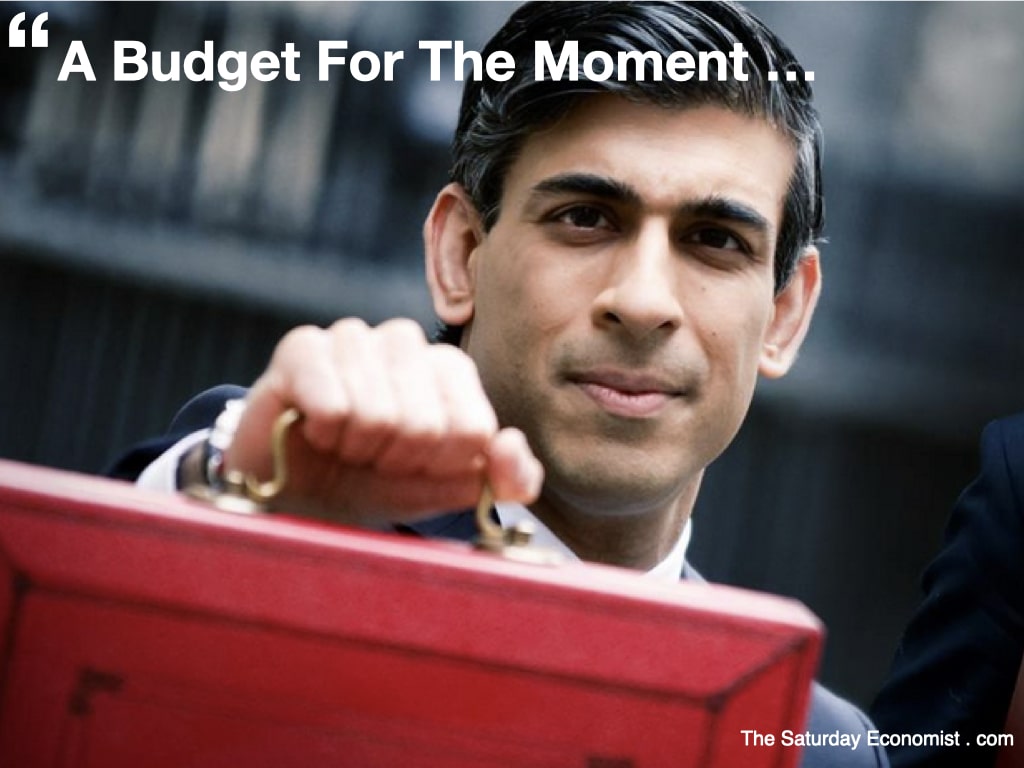The Saturday Economist ... A Budget For The Moment ...