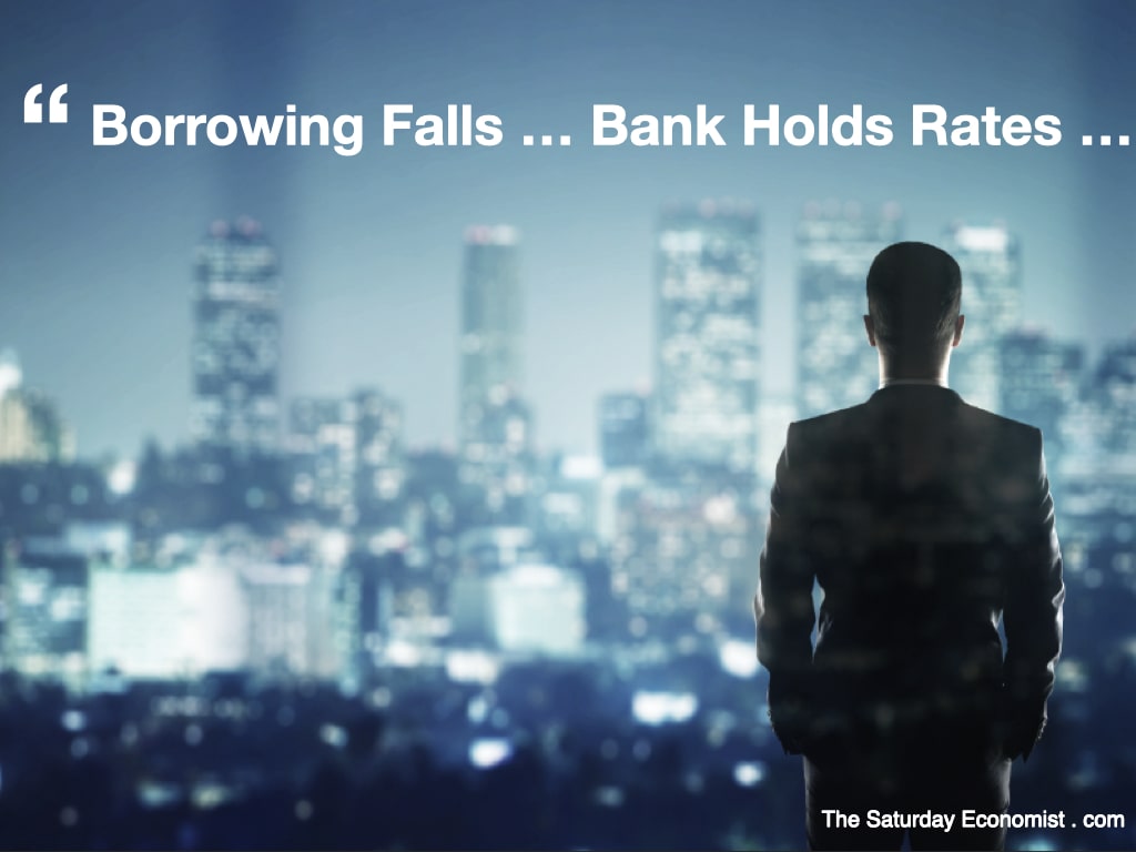 The Saturday Economist Borrowing Falls lls 