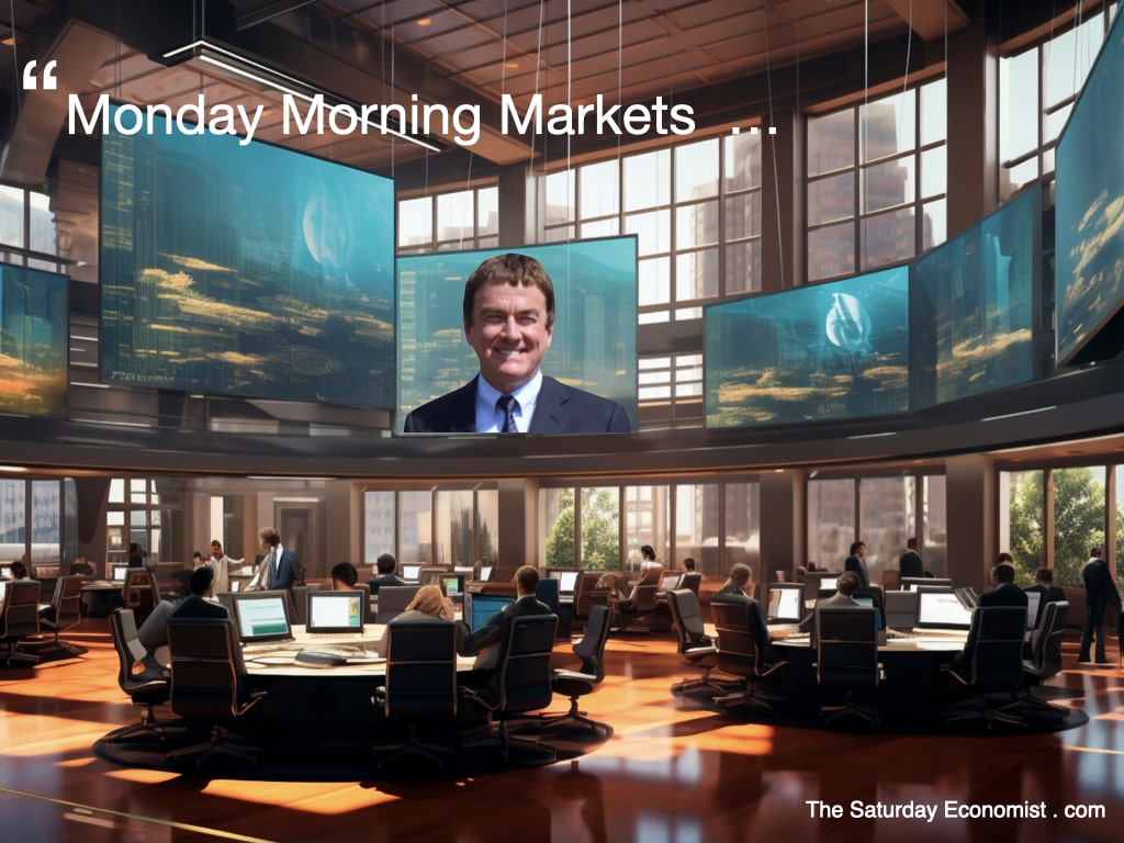 The Saturday Economist Monday Morning Markets