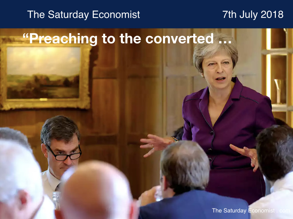 The Saturday Economist ... Preaching to the Converted
