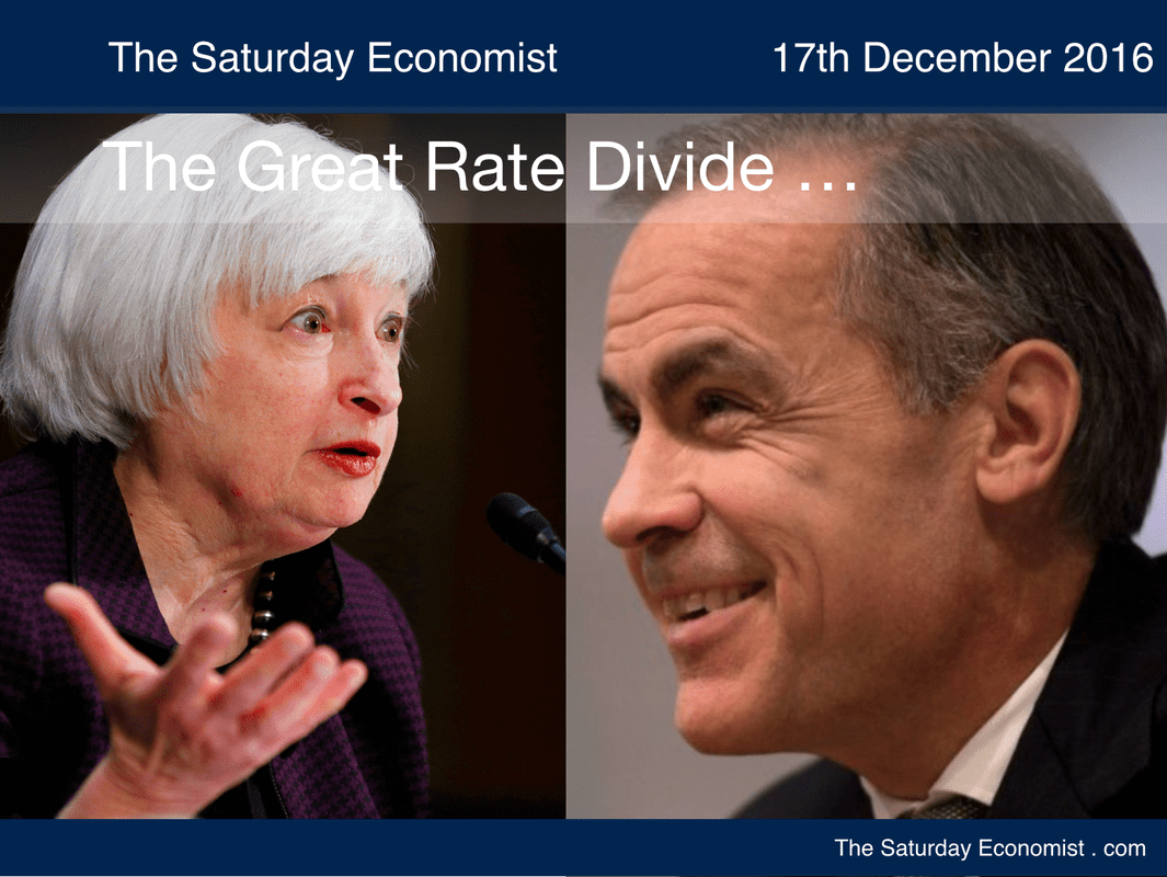The Saturday Economist ... The Great Rate Divide ...
