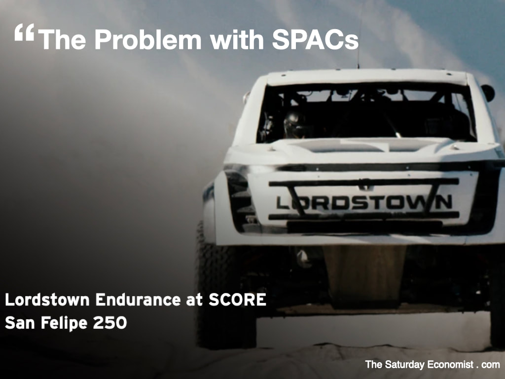 The Saturday Economist ... The Problem with SPACs