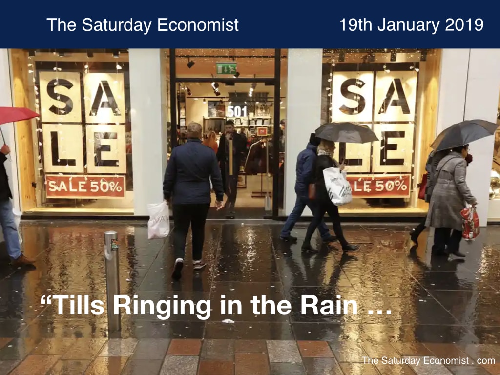 The Saturday Economist ... Tills Ringing in the Rain ...