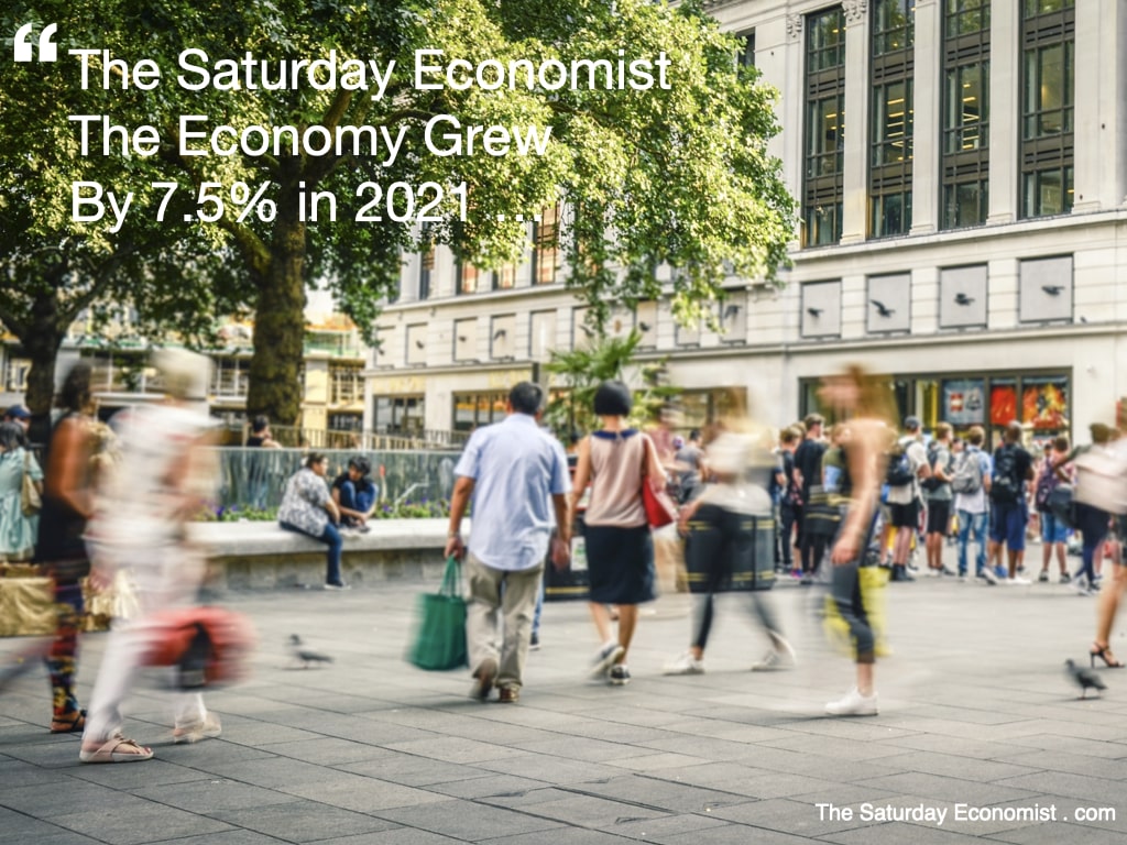 The Saturday Economist Growth 2021