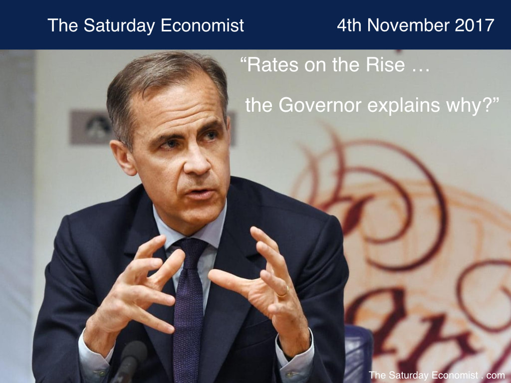 The Saturday Economist ... Rates on the Rise, the Governor explains why 