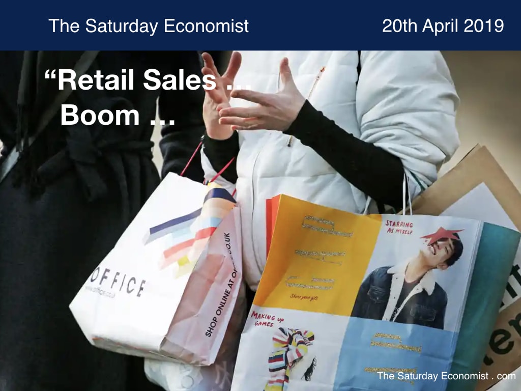The Saturday Economist Retail Sales Boom