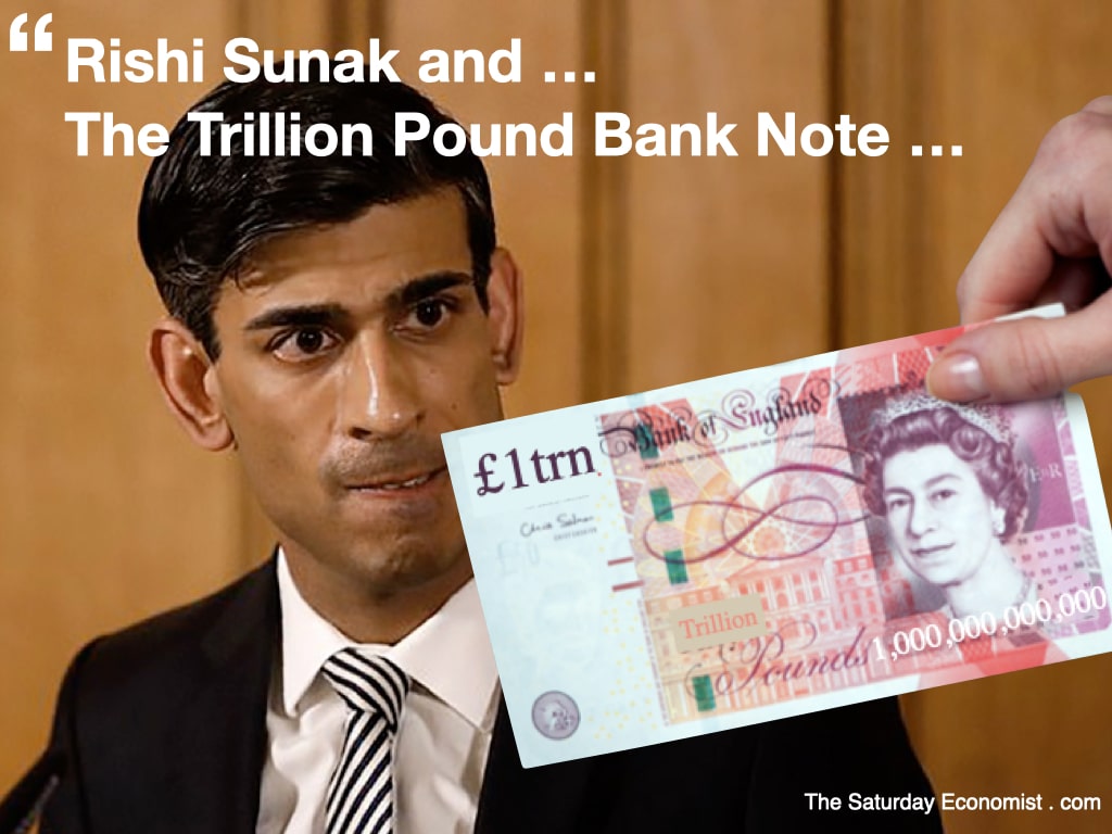 The Saturday Economist ... The Trillion Pound Bank Note 