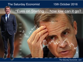 The Saturday Economist - All eyes on Sterling, How Low Can It Go? 
