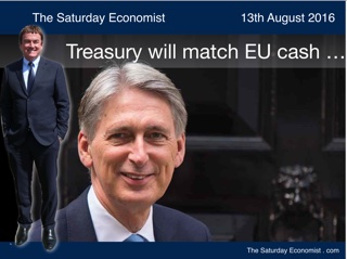 The Saturday Economy ... Treasury will match EU cash 