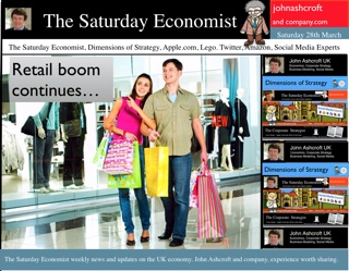 The Saturday Economist, Retail Boom continues ...