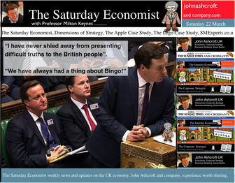 The Saturday Economist, of the budget, borrowing and jobs.
