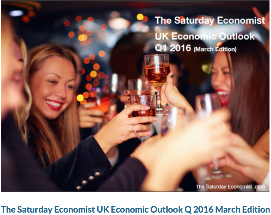 The Saturday Economst UK Economic Outlook March 2016