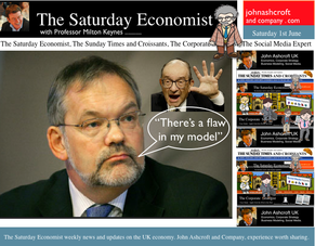 The Saturday Economist, Latest Blog Updates, Feeling good, flaw in the model, Charlie Bean