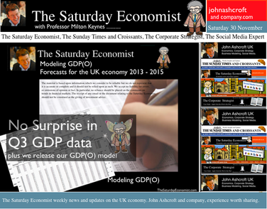 The Saturday Economist, no surpise in GDP data