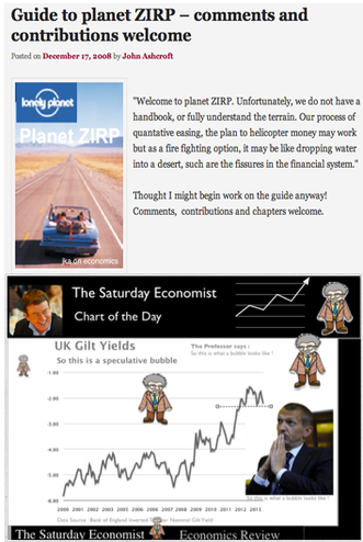 The Saturday Economts, Bubbles and Bond Prices, the real cost of QE