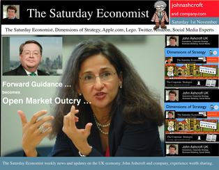 The Saturday Economist, Weekly Review, 1st November 2015 