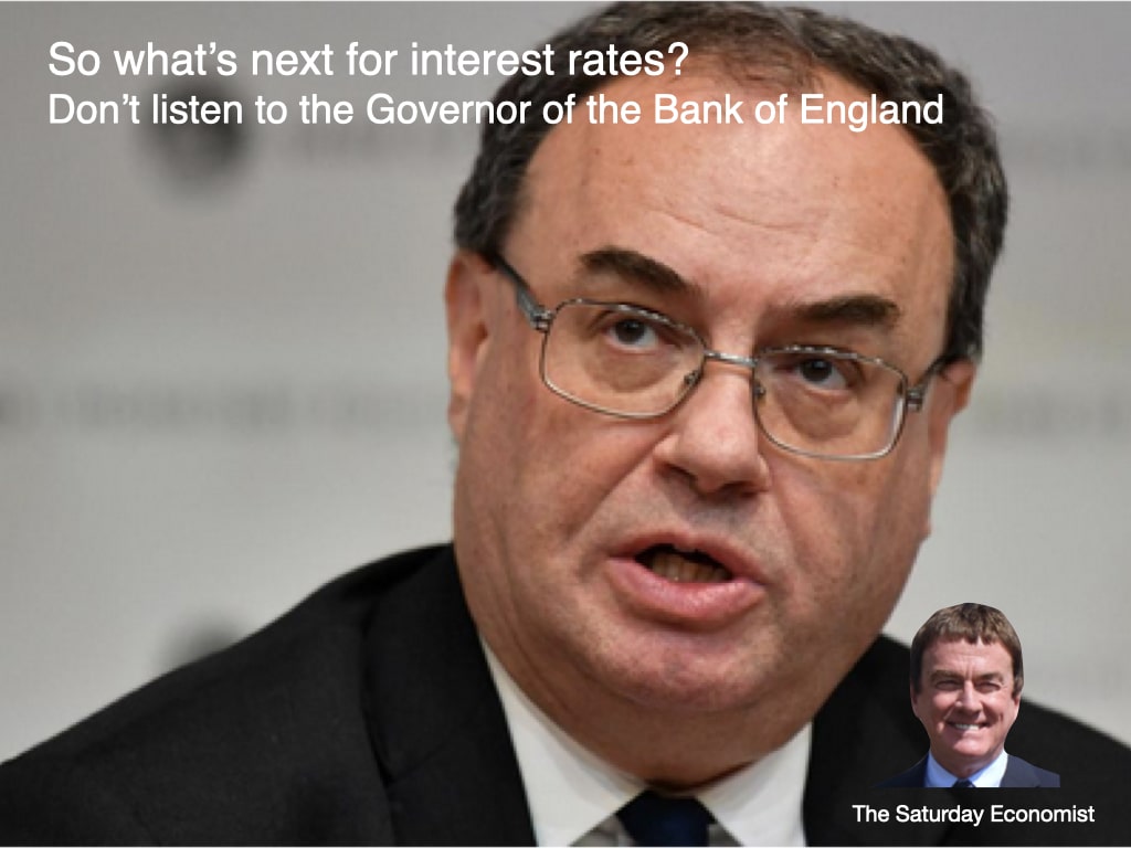 What Next For Interest Rates? The Saturday Economist  