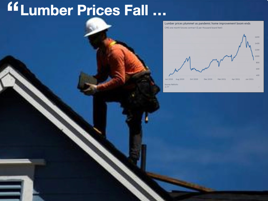 Lumber Prices Fall ...