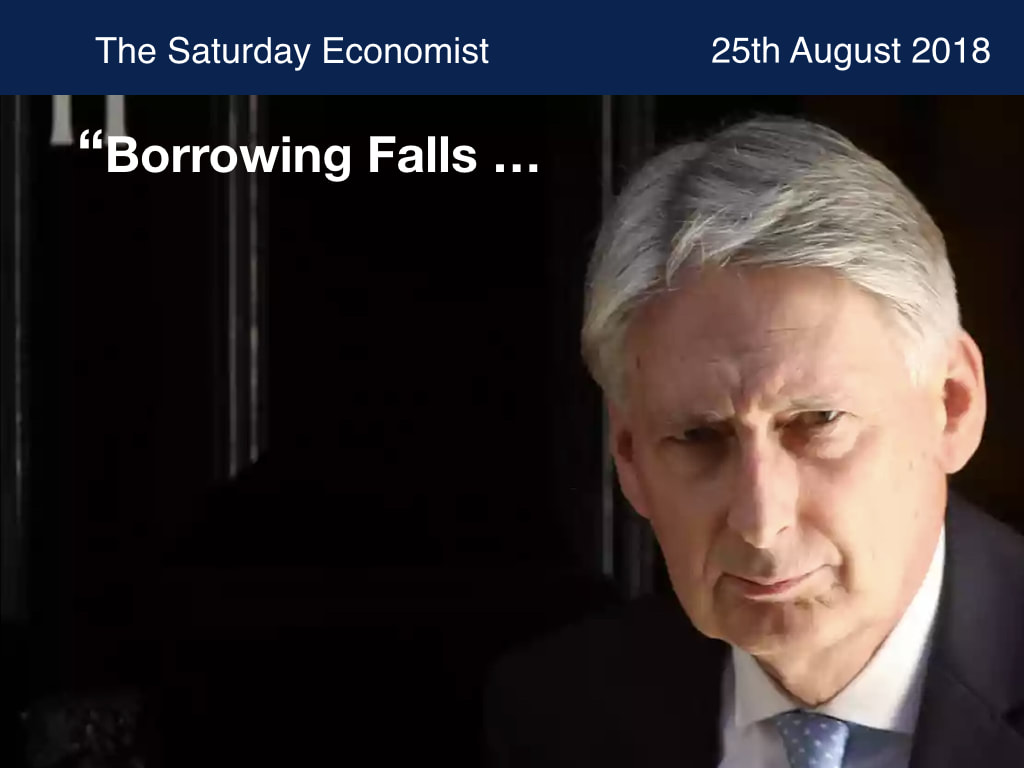 The Saturday Economist ... Borrowing Falls, 