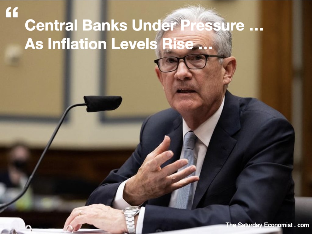 The Saturday Economist ... Central Bankers Under Presssure 