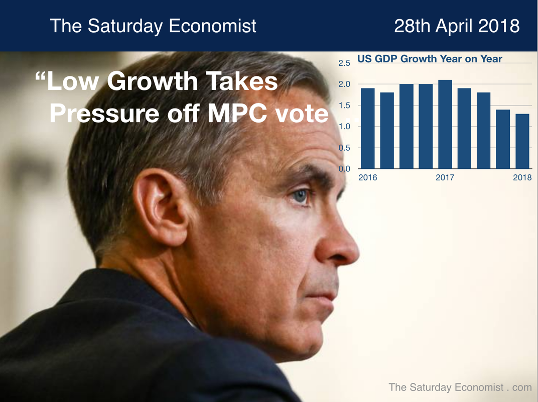 The Saturday Economist ... Has Low Growth killed the rate rise in May