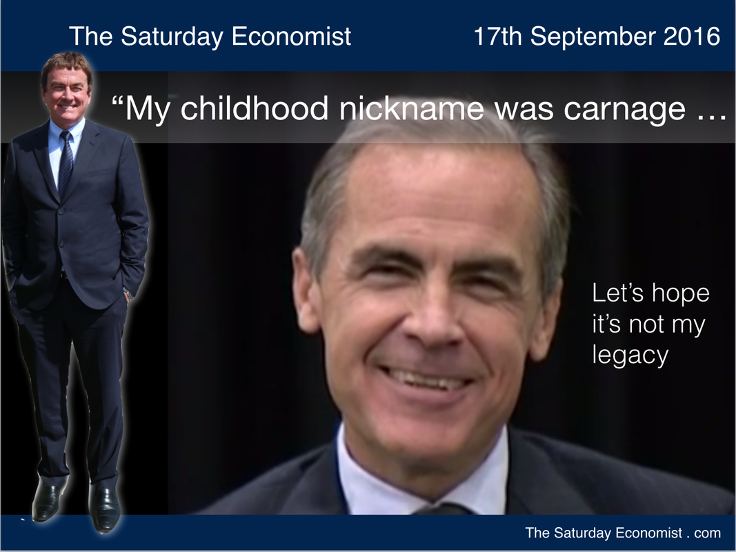 The Saturday Economist ... My childhood nickname was carnage ...