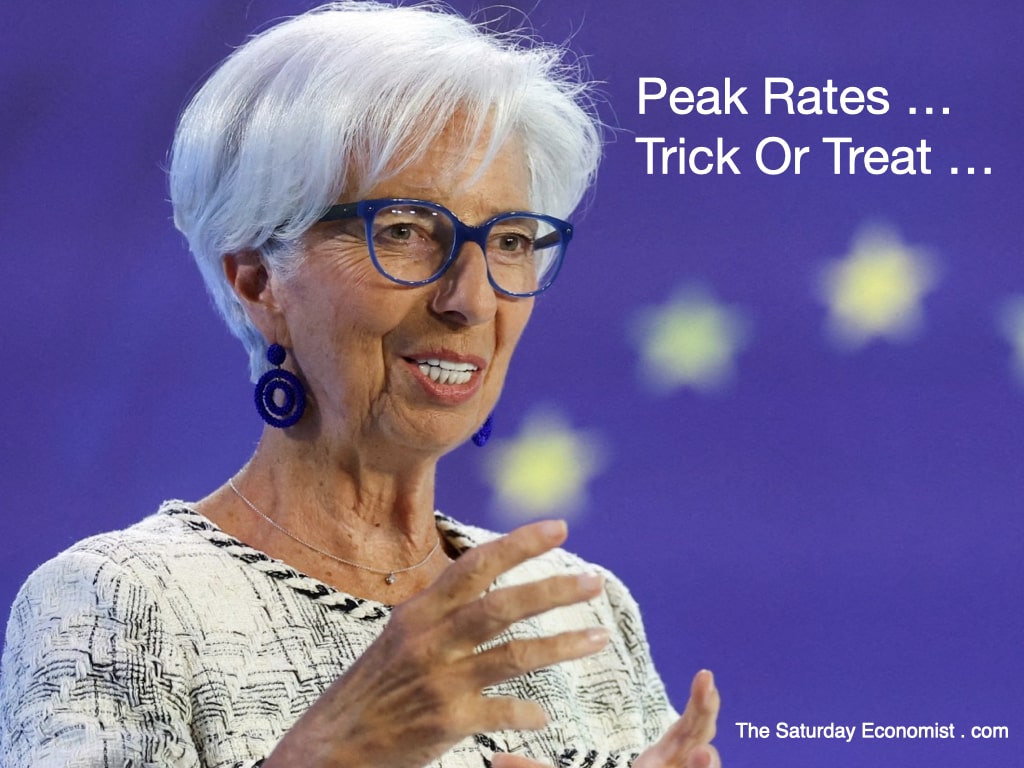 The Saturday Economist ... Peak Rates Trick or Treat  