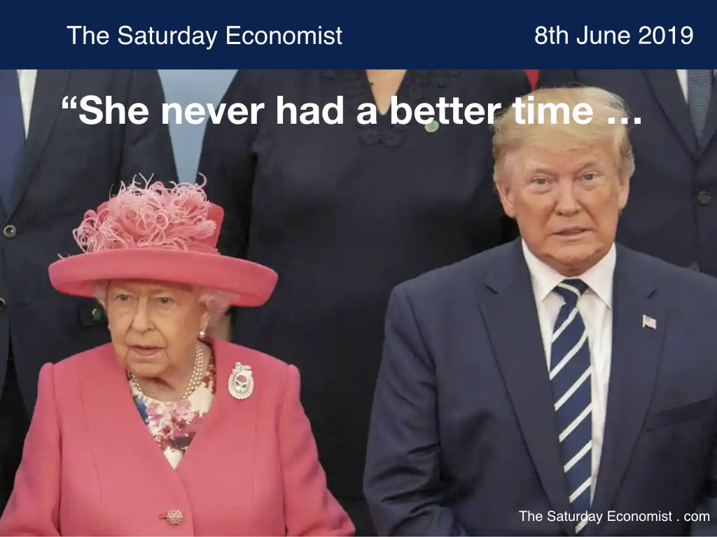 The Saturday Economist ... She never had a better time 