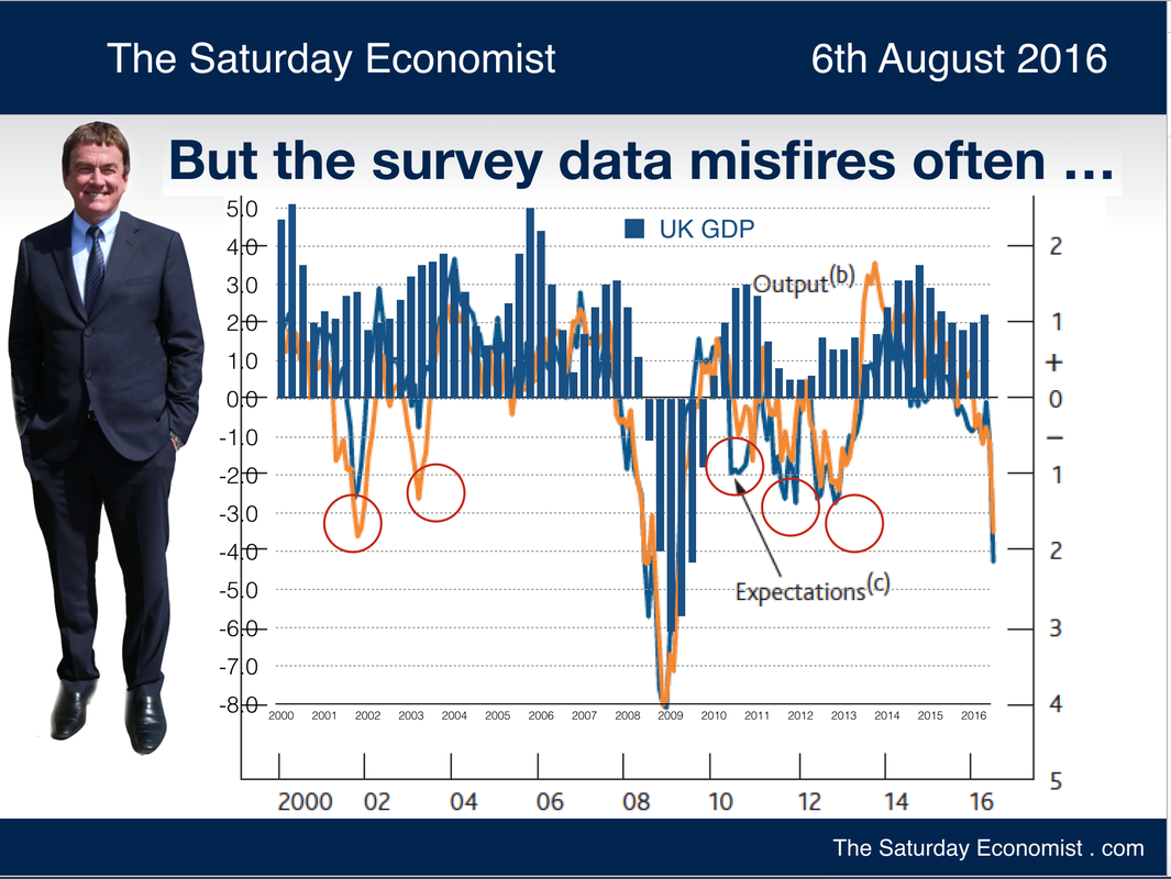 The Saturday Economist, The Survey Data misfires often 