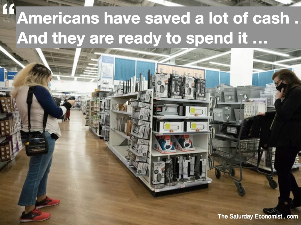 The Saturday Economist ... Americans Have The Cash 